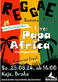 Reggae Summer Party Plakat